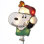 Kurt Adler 9-Inch Snoopy Lighted Treetop