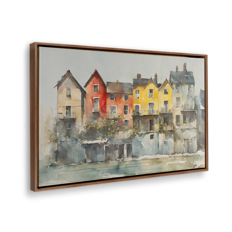 Riverfr, Noyer, Impression encadrée sans passe-partout, H 24,75 po x l 36,75 po