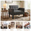 Upholstered Armchair-1402647786