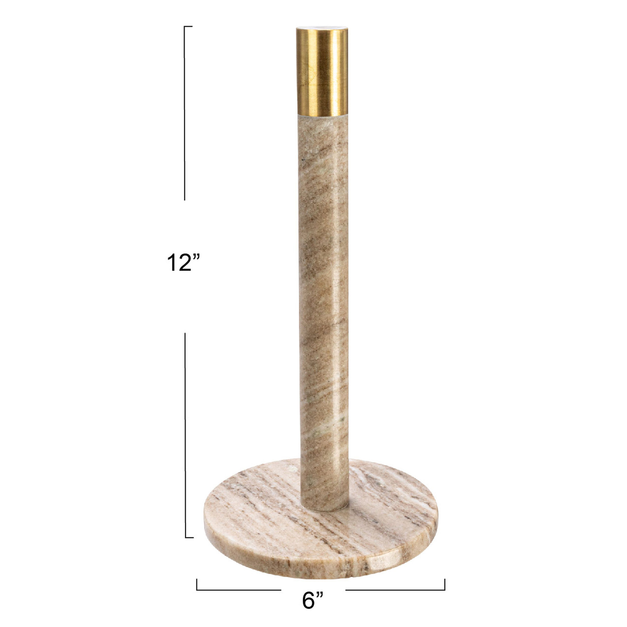 Free Standing Paper Towel Holder, Beige