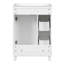 Meuble-lavabo simple 18,09 po avec plateau en résine Graysan