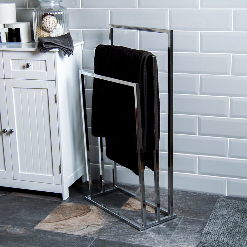 45cm 3 Freestanding Towel Bar
