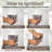 Compact Streamlined Outdoor Propane Fire Pit Table With Waterproof Cover
