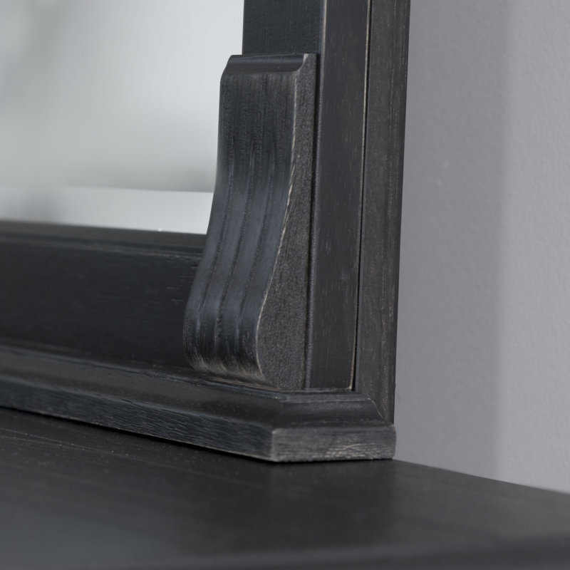 Commode double 9 tiroirs avec miroir Waylon