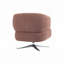 Chaise d'appoint pivotante rembourrée-235457484