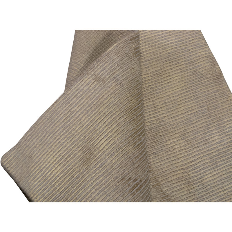 Hand Knotted Wool and Viscose Indoor Rug