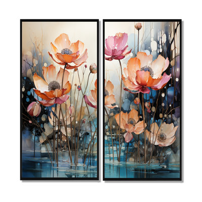 Lotus en harmonie - impressions florales de lotus sur toile