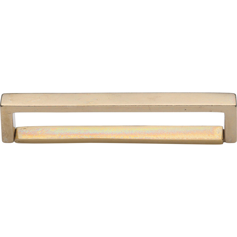 Linear Box Cabinet Pull, Natural Bronze, 8"