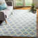 Romona Hand Woven Cotton Geometric Rug