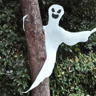 Figurine d'Halloween enveloppant un arbre pliable
