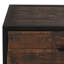 Console avec 2 tiroirs Nuccia, 47,25 po, bois massif et métal