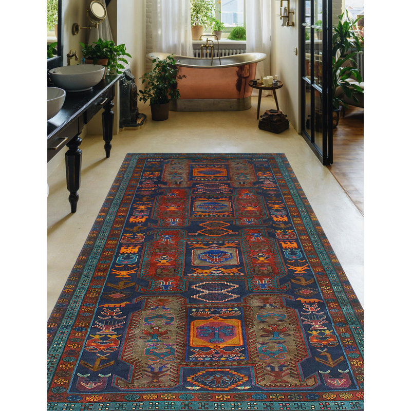 Khylar Distressed Jendayi Navy Runner