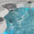 Scenic 6-Person 69-Jet 120-Port Lounger 4-Pump Spa w/Triple Water Columns by Aqualife by Strong Spas