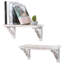 2 Piece Solid Wood Floating Shelf-2056613355