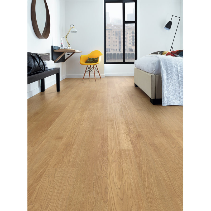 Canaletto 7" X 48" X 4.5mm Oak Luxury Vinyl Plank 4.5mm Thick 7'' W x 48'' L Oak Vinyl Plank, Frontier Oak