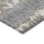 Tapis taupe en polyester tissé à la machine Lamanna-95453860