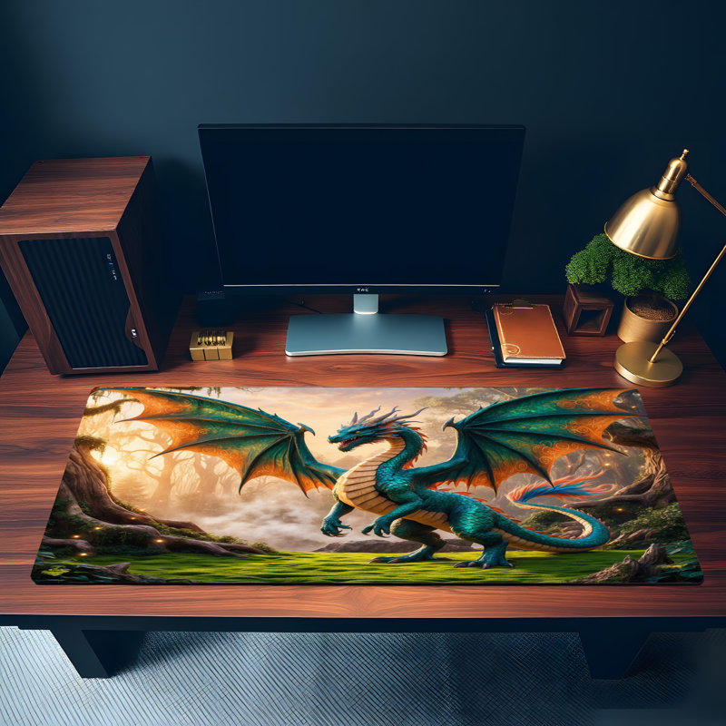 Polyester Desk Pad, 31.5x15.5