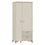 2 Door Manufactured Wood Wardrobe