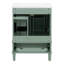 Ensemble de meuble-lavabo simple autoportant 24 po avec lavabo en céramique Modren 24 po-1874479933