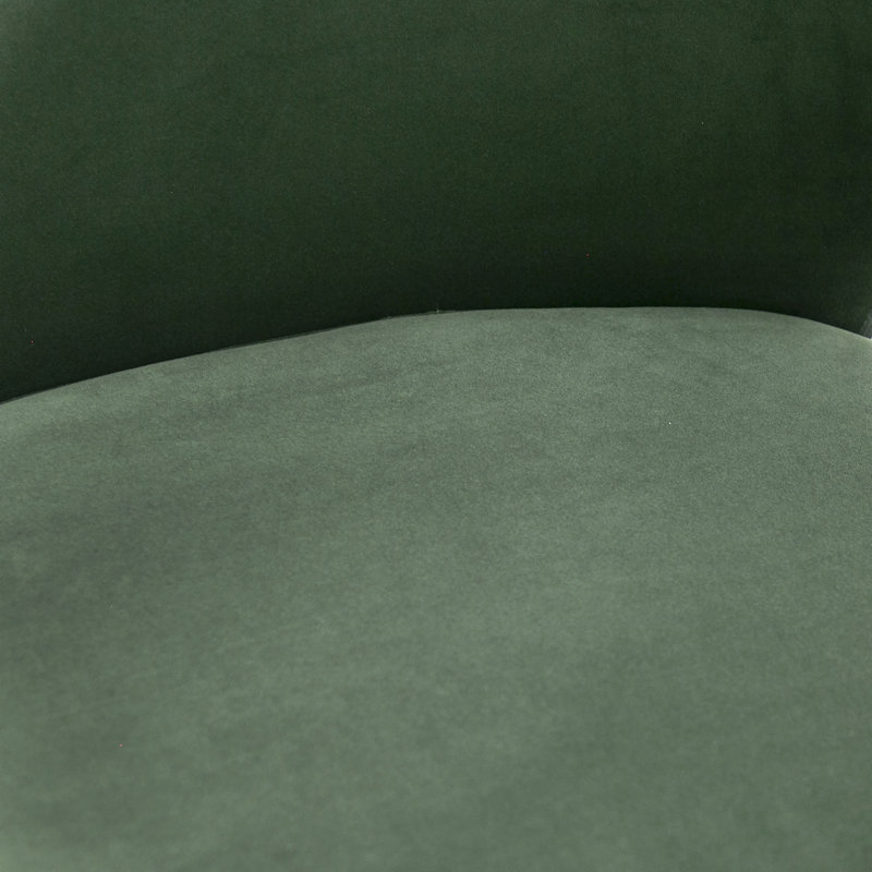Chaise avec accoudoirs entièrement rembourrée Hama, Vert