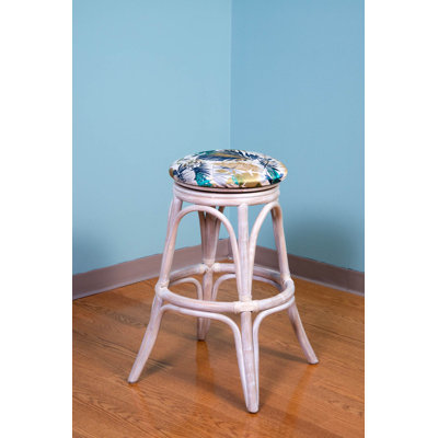 Charlestyn Swivel Upholstered Counter Stool