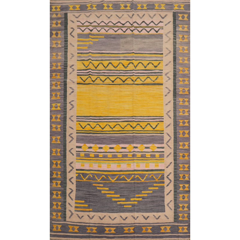 Tapis kilim en laine 6 x 10