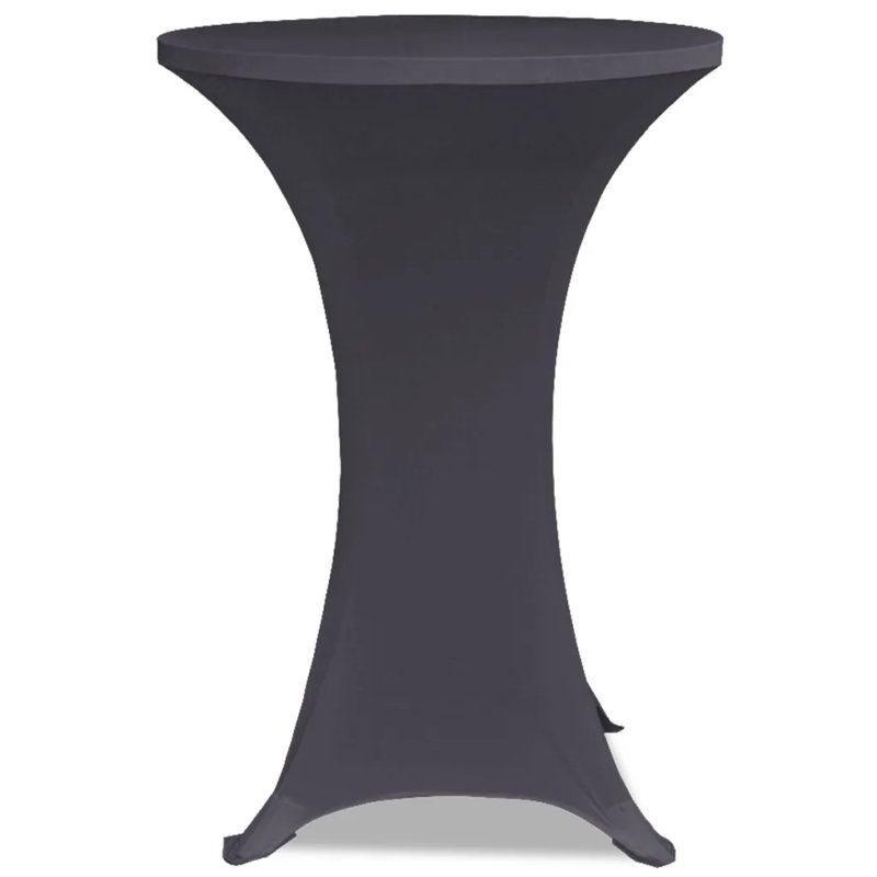 Ackerson Symple Stuff Stretch Dining Linen Set, Grey, 60cm W x 60cm L