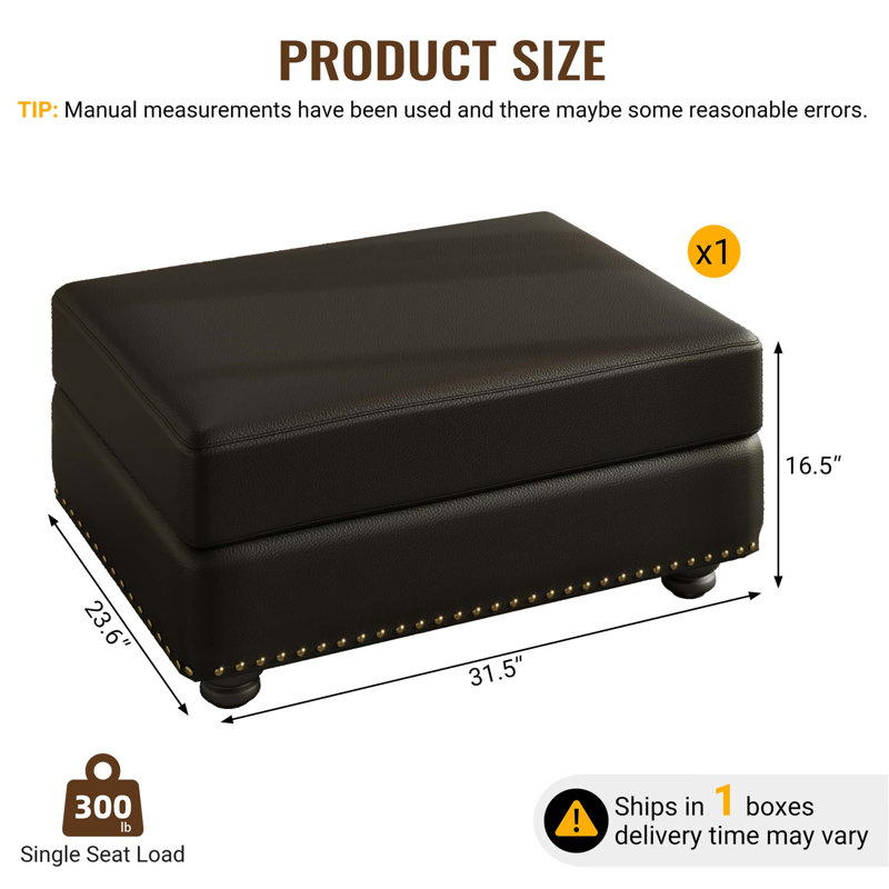 Vegan Leather Standard, Black