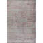 Abstract Flatweave Gray/Red Area Rug-53929856
