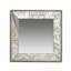 Miroir suspendu 24 po x 24 po x 2 po Dorthea, brun