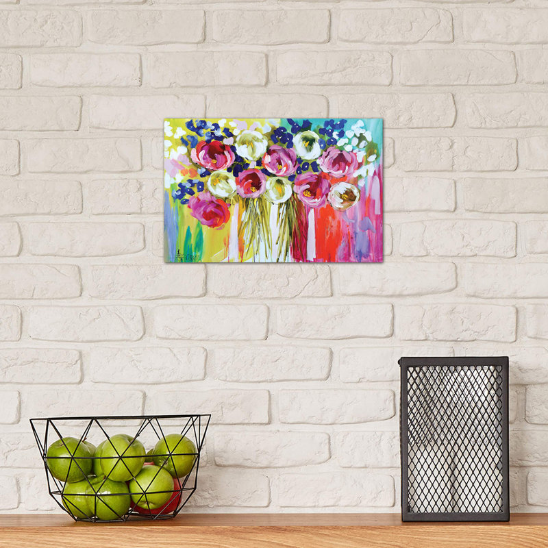Summer Salsa by Amanda J. Brooks - Wrapped Canvas Painting, 66.04 cm H x 45.72 cm W x 3.175 cm D