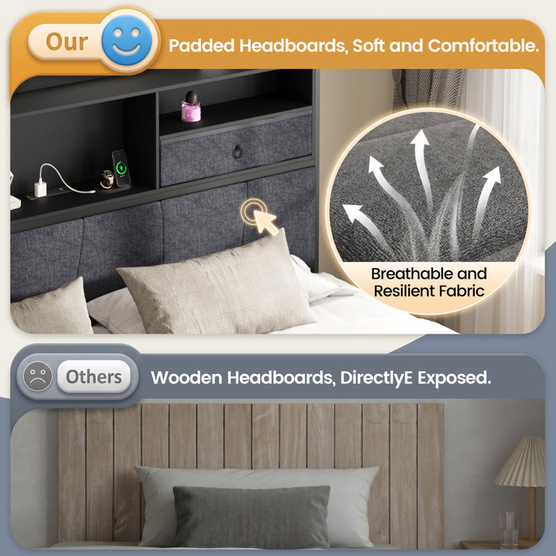 Bed, Kingsize (5')