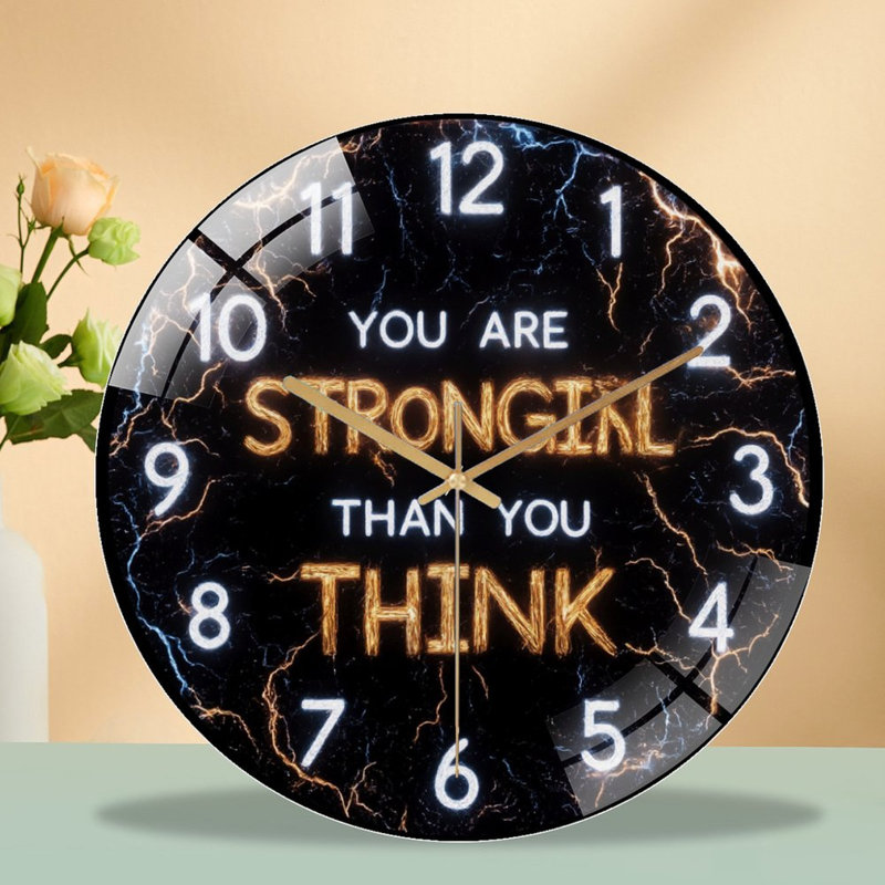 Horloge murale 12 po