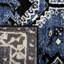 Tapis bleu / noir Southwestern-1565922976