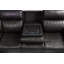 Canapé modulaire inclinable moderne en bois noir-1146449394
