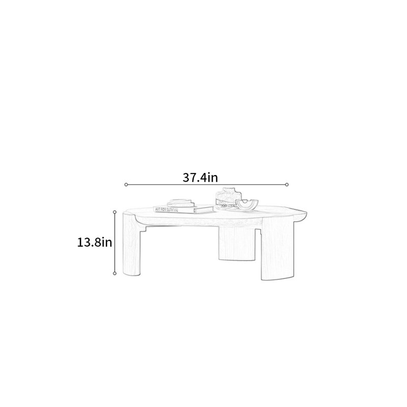 Modern Classic Minimalist Style Coffee Table
