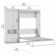 Camalla Murphy Bed and Storage Cabinet with Pull-Out Shelf