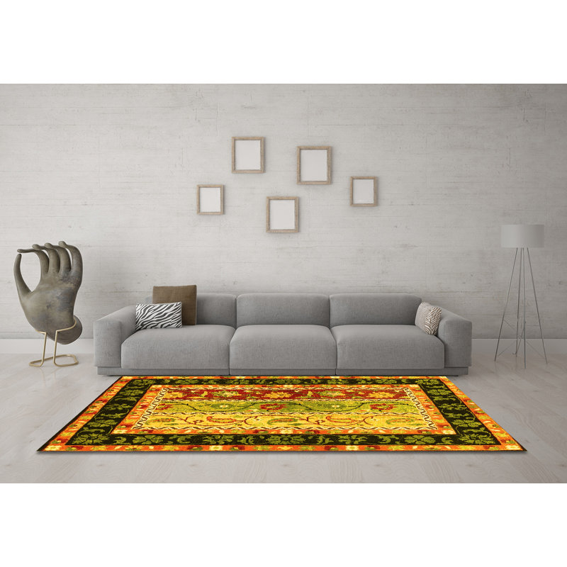 Performance Oriental Indoor Rug, Square 6'