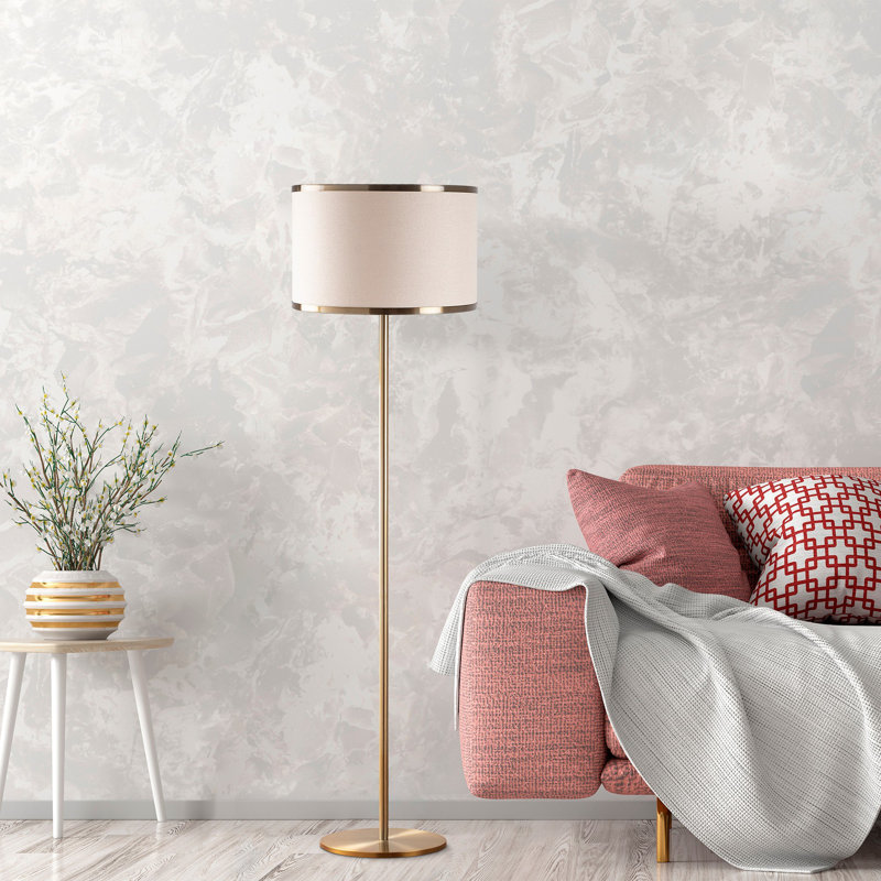 Lampe sur pied 15,72 po Cawe, Or