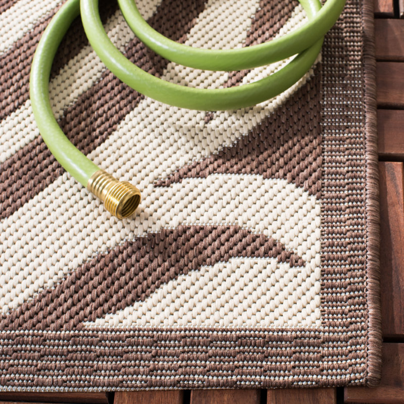 Marpain Performance Floral Indoor/Outdoor Area Rug, Rectangle 9' x 12'