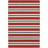 Deltana Striped Power Loomed Indoor / Outdoor Rug-389524670