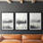 LANDSCAPES Series LX  -Custom Framed  Premium Print W Matt - 3 Pieces-1662243654-1662243655