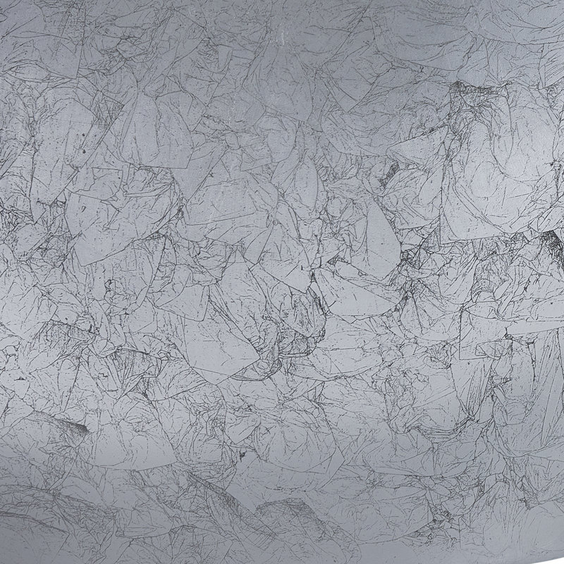 Baignoire sur pattes en fibre de verre 69 "x 30", Argent, Argent