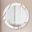 Huldar Glass Flat Wall Mirror