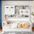 Aleyssa Daybed With Storage Shelves, Charging Station, Led And Trundle-1680760780-1680760783
