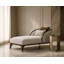Houston Chaise - Pebble/Walnut
