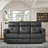 Desjambra 80.7" Vegan Leather Power Reclining Sofa