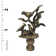 Nesting Birds Design Lamp Finial