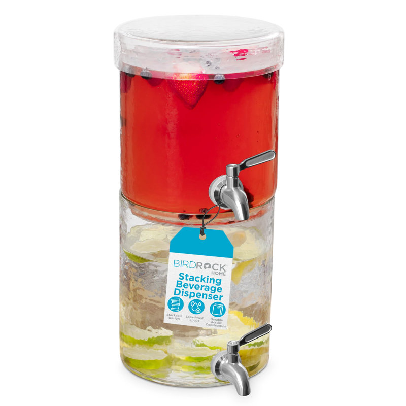 Distributeur de boissons en verre BIRDROCK