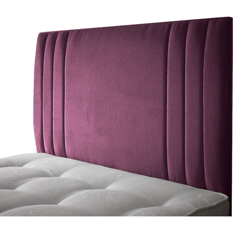 Lillard Upholstered Headboard, Double (4'6), Purple